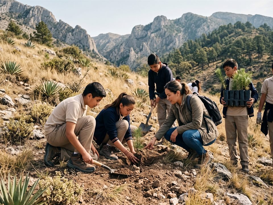 Proyectos ecológicos en la Sierra de San Lorenzo